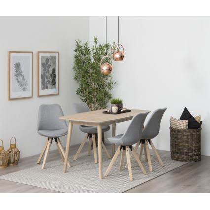 Mesa de jantar BERG carvalho