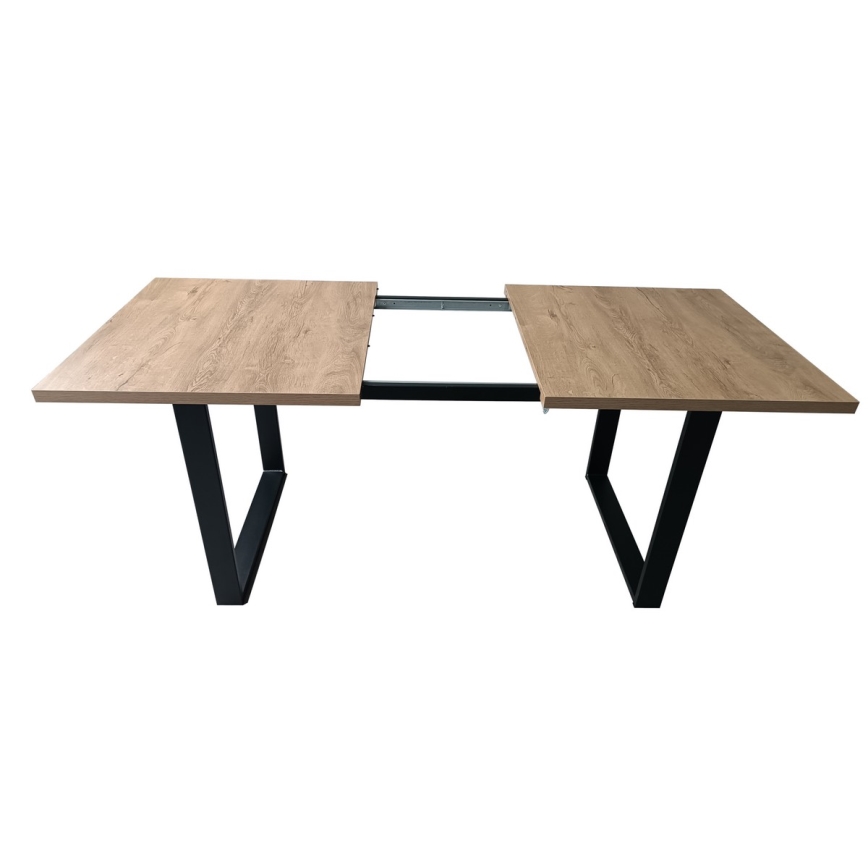 Mesa de jantar extensível COLIN carvalho