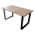 Mesa de jantar extensível COLIN carvalho sonoma
