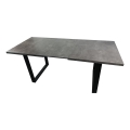 Mesa de jantar extensível COLIN cinza