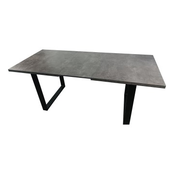 Mesa de jantar extensível COLIN cinza