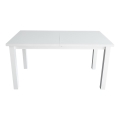 Mesa de jantar extensível LIAM branco