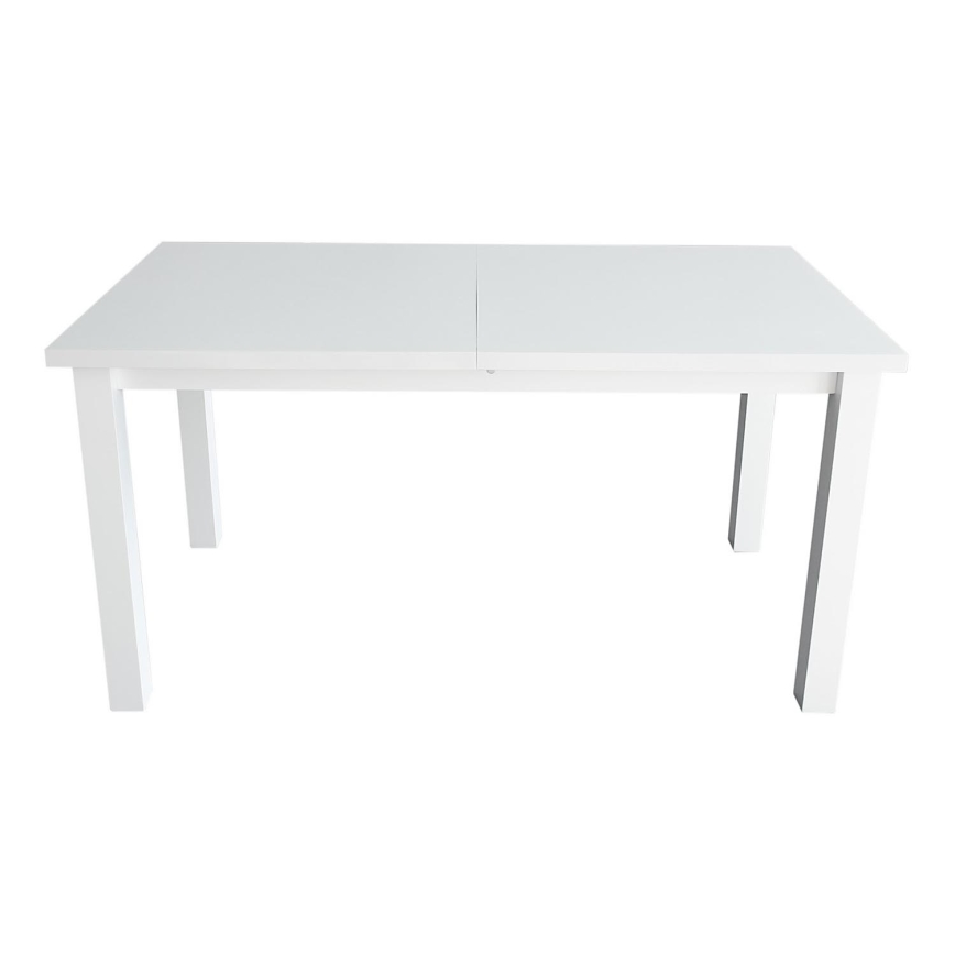 Mesa de jantar extensível LIAM branco