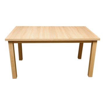Mesa de jantar extensível LIAM carvalho sonoma
