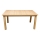 Mesa de jantar extensível LIAM carvalho sonoma
