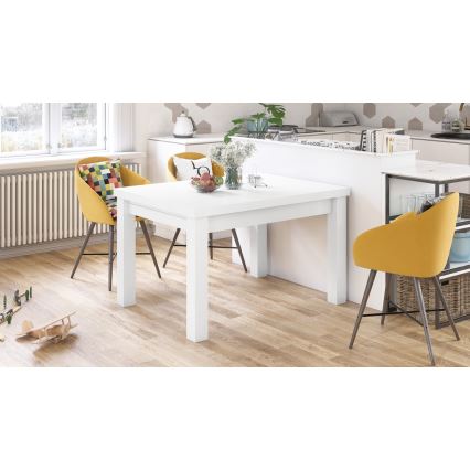 Mesa de jantar extensível para 12 pessoas RALF branco