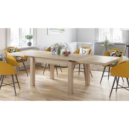Mesa de jantar extensível para 12 pessoas RALF carvalho sonoma