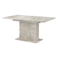 Mesa de jantar extensível STRAP betão cinzento