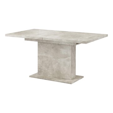 Mesa de jantar extensível STRAP betão cinzento