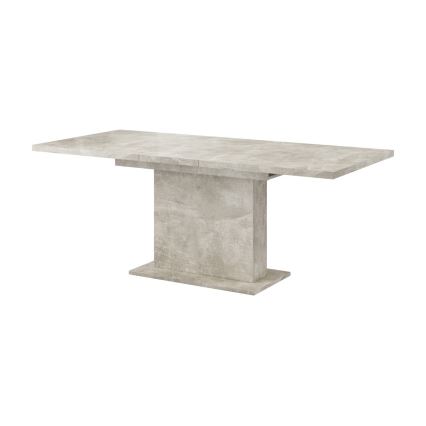Mesa de jantar extensível STRAP betão cinzento
