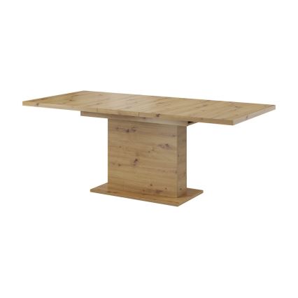 Mesa de jantar extensível STRAP em carvalho Artisan