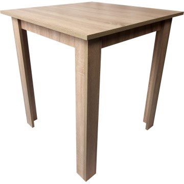 Mesa de jantar quadrada LEVI carvalho