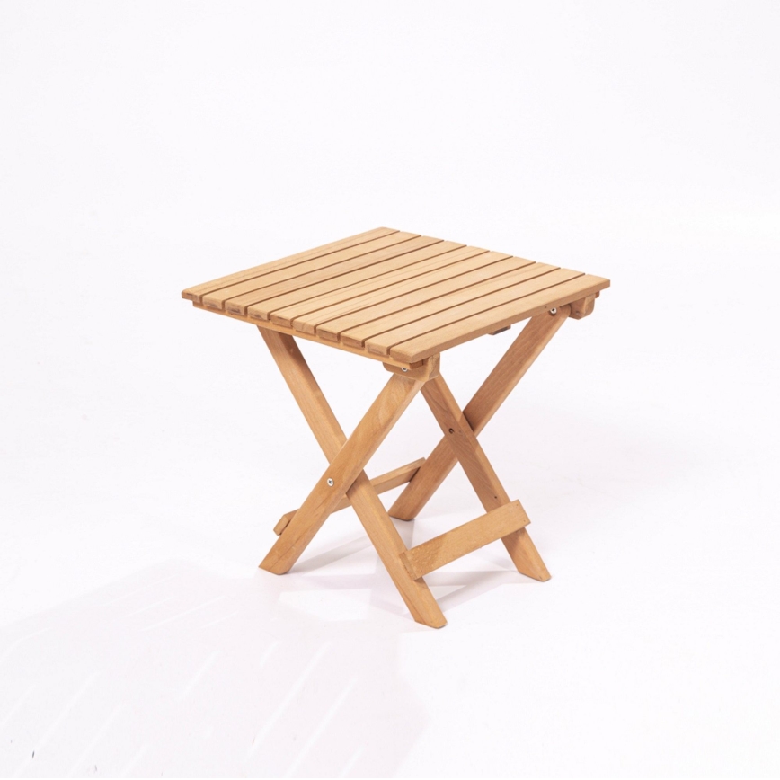 Mesa de jardim 40x40 cm faia
