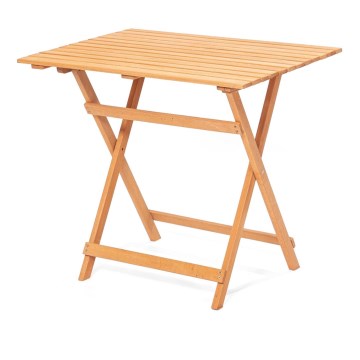 Mesa de jardim 80x60 cm faia