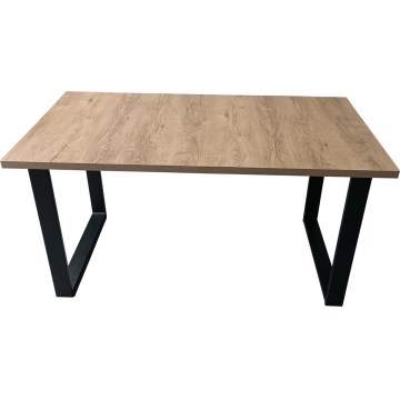 Mesa de refeição dobrável COLIN carvalho