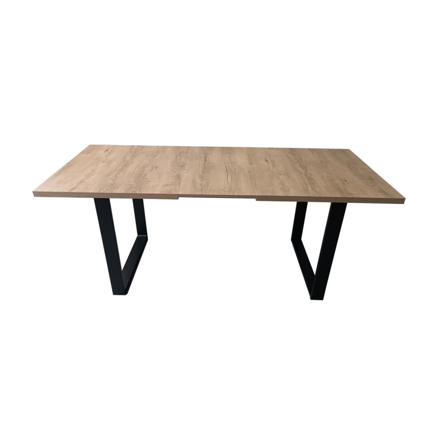 Mesa de refeição dobrável COLIN carvalho