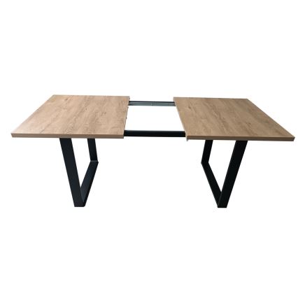 Mesa de refeição dobrável COLIN carvalho