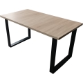 Mesa de refeição dobrável COLIN carvalho sonoma