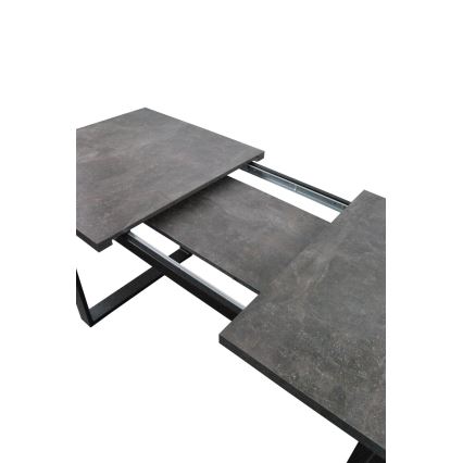 Mesa de refeição dobrável COLIN cinzento