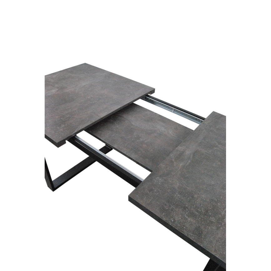 Mesa de refeição dobrável COLIN cinzento
