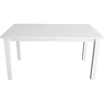 Mesa de refeição dobrável LIAM branco
