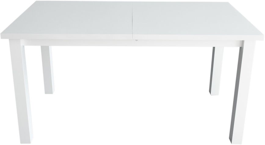 Mesa de refeição dobrável LIAM branco