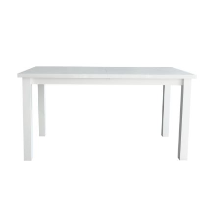 Mesa de refeição dobrável LIAM branco