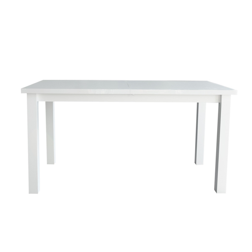 Mesa de refeição dobrável LIAM branco