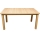 Mesa de refeição dobrável LIAM carvalho sonoma