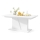 Mesa de refeição dobrável NINO branco