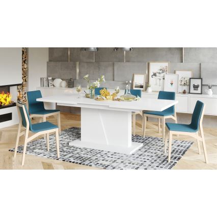 Mesa de refeição dobrável NINO branco