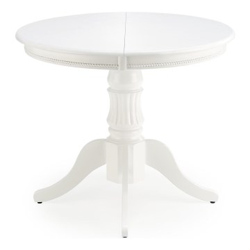 Mesa de refeição dobrável WILLIAM 75x124 cm branco
