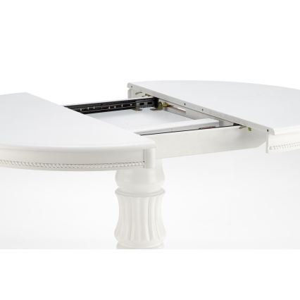 Mesa de refeição dobrável WILLIAM 75x124 cm branco
