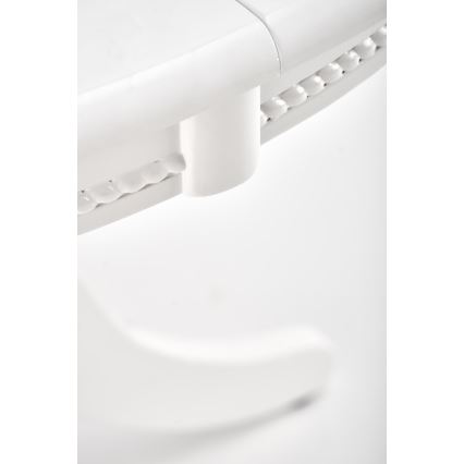 Mesa de refeição dobrável WILLIAM 75x124 cm branco