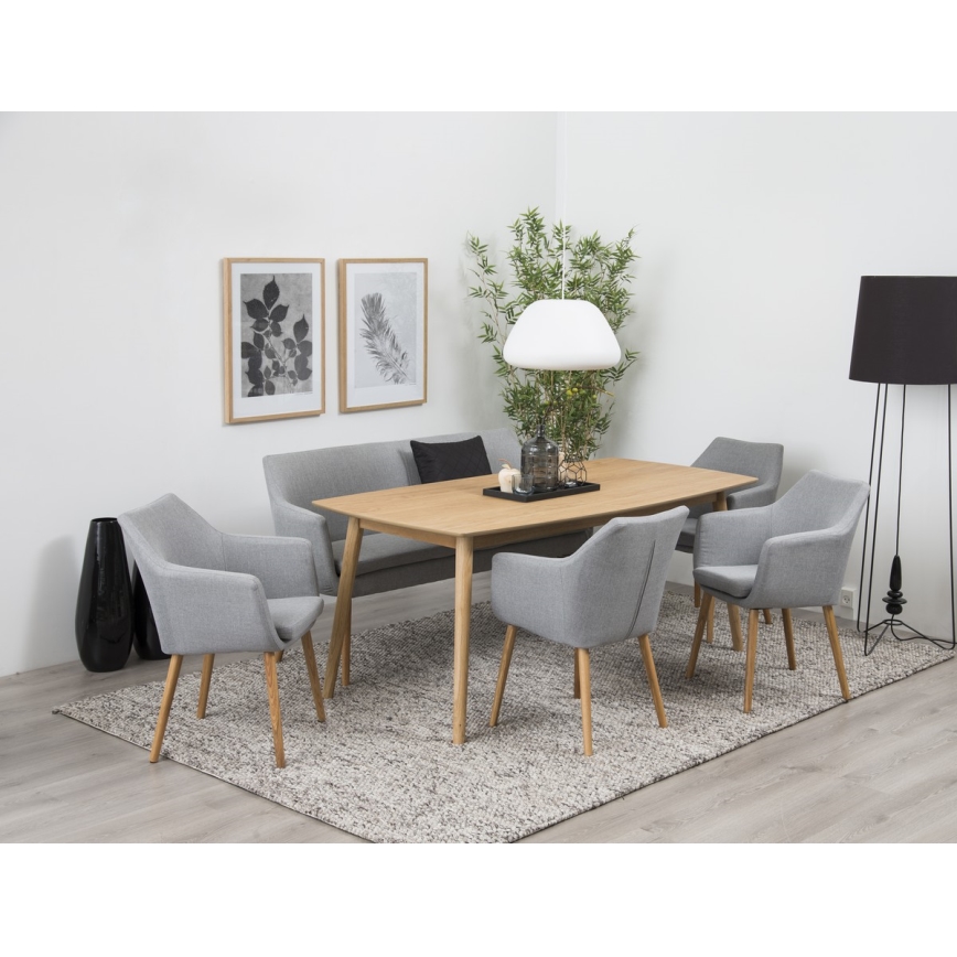 Mesa de refeições BERG carvalho