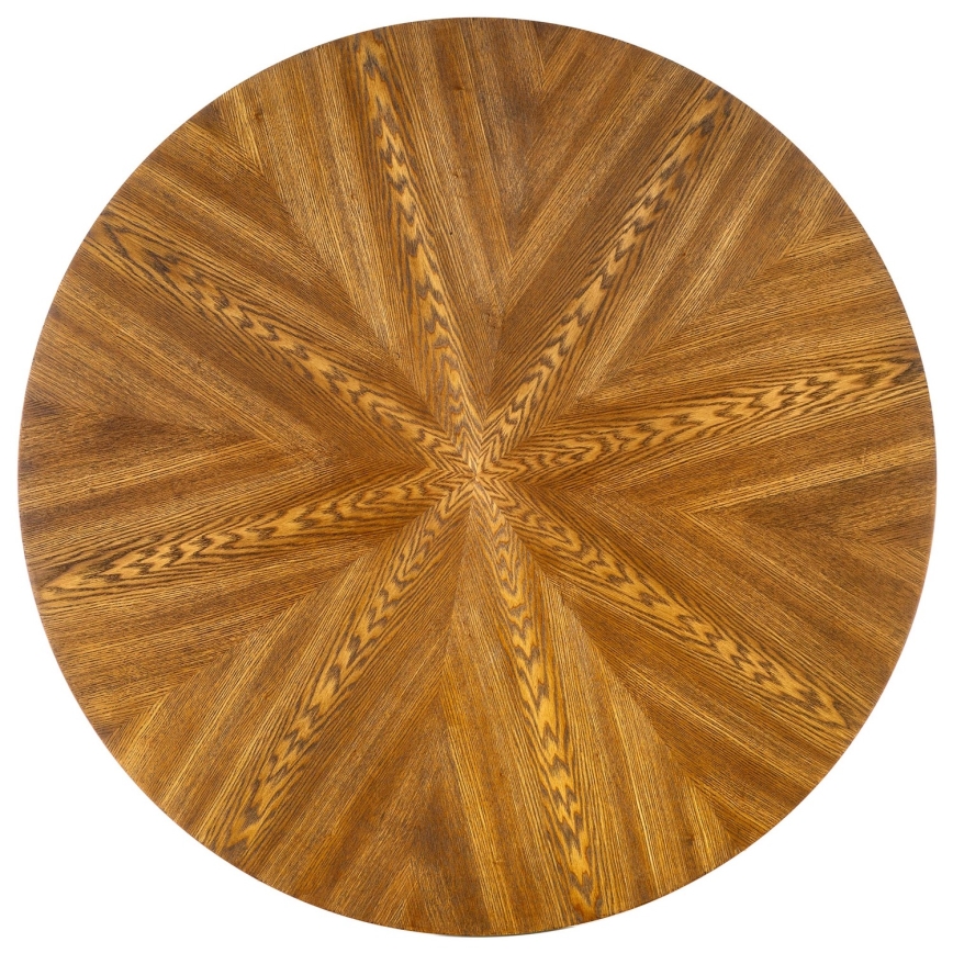 Mesa de refeições CARMELO 75x100 cm preto/castanho