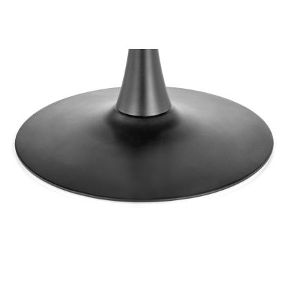 Mesa de refeições CARMELO 75x100 cm preto/castanho