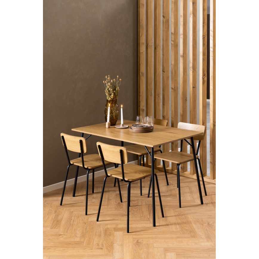 Mesa de refeições CARYS carvalho