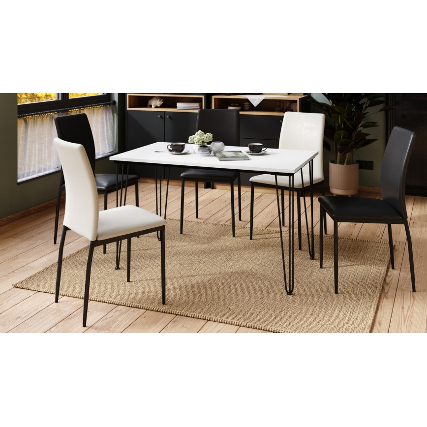 Mesa de refeições HALIJA branco