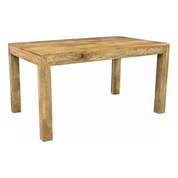 Mesa de refeições HINA 175x90 cm madeira maciça/mangueira