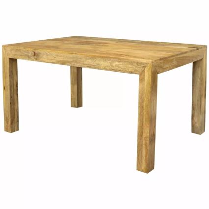 Mesa de refeições HINA 175x90 cm madeira maciça/mangueira