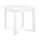 Mesa de refeições HOSPE 78x80 cm faia/branco