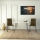 Mesa de refeições SANDALF 75x90 cm branco/preto