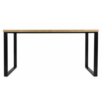 Mesa de trabalho BLAT 160x60 cm preto/castanho
