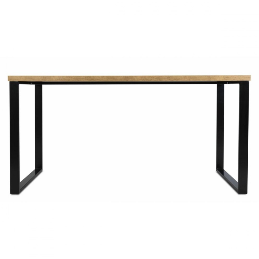 Mesa de trabalho BLAT 160x60 cm preto/castanho