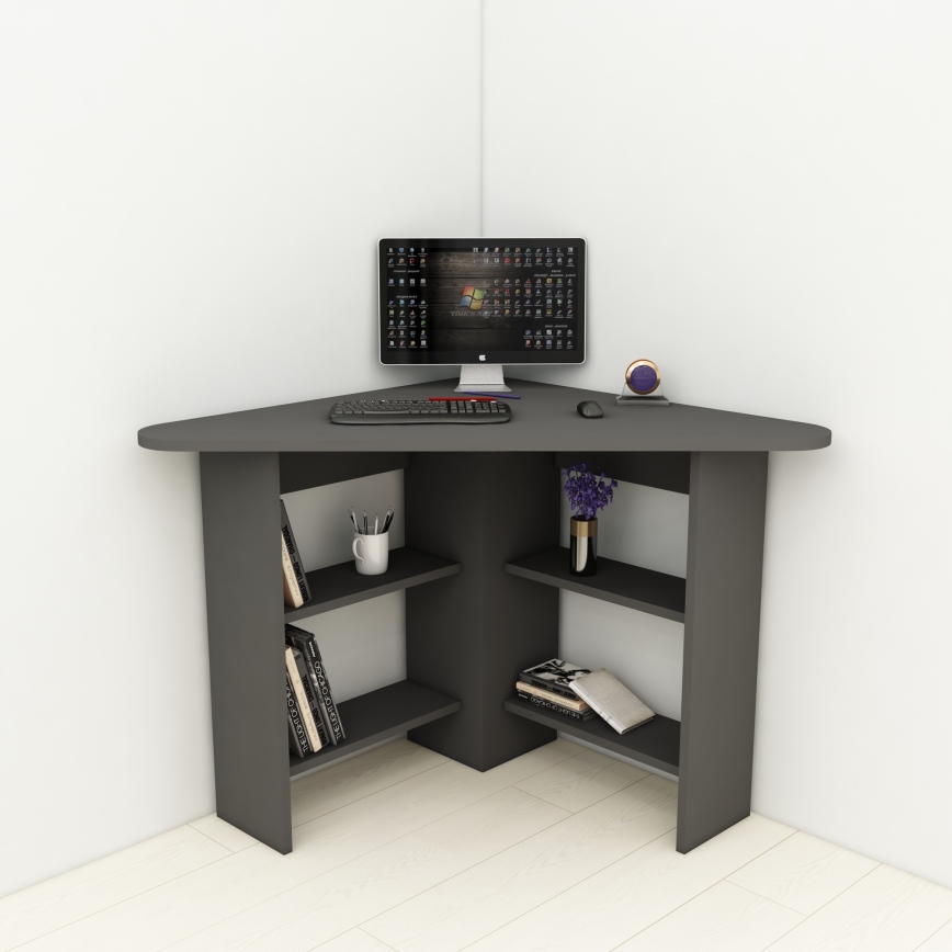 Mesa de trabalho CORNER 73,8x80 cm antracite