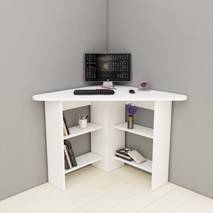 Mesa de trabalho CORNER 73,8x80 cm branco
