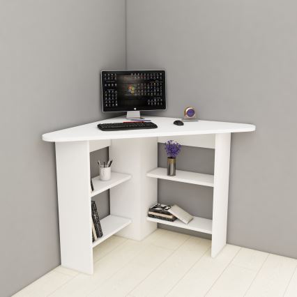 Mesa de trabalho CORNER 73,8x80 cm branco