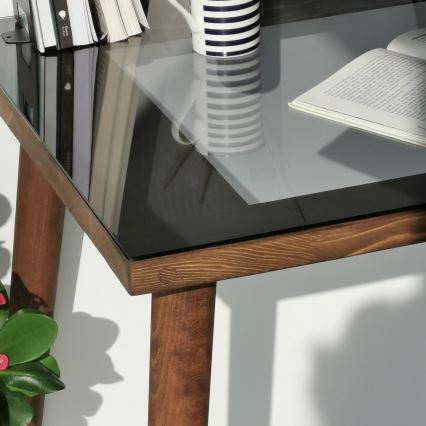 Mesa de trabalho COZY 73x110 cm pinho/preto