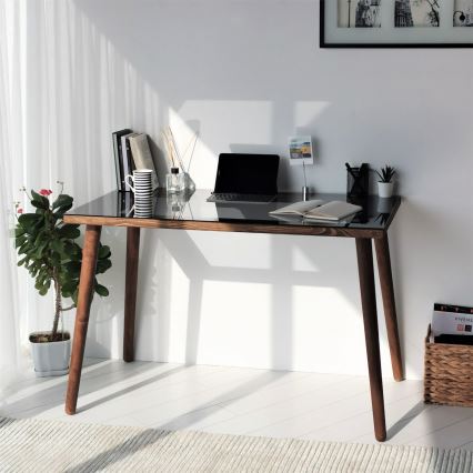 Mesa de trabalho COZY 73x110 cm pinho/preto